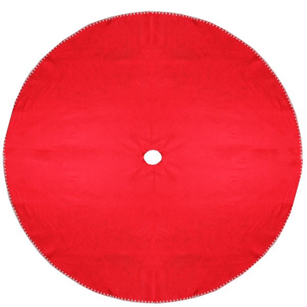 Northlight 48in. Shell Reversible Christmas Tree Skirt