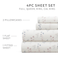 Soft Essentials 4pc. Ultra Soft Delicate Painted Meadow Sheet Set - image 6