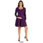 Plus Size 24/7 Comfort Apparel Maternity A-Line Dress - image 5