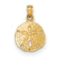 Gold Classics(tm) 14kt. Polished Sand Dollar Pendant - image 1