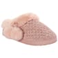 Womens Cuddl Duds(R) Chenille Texture Clog Slippers - image 1