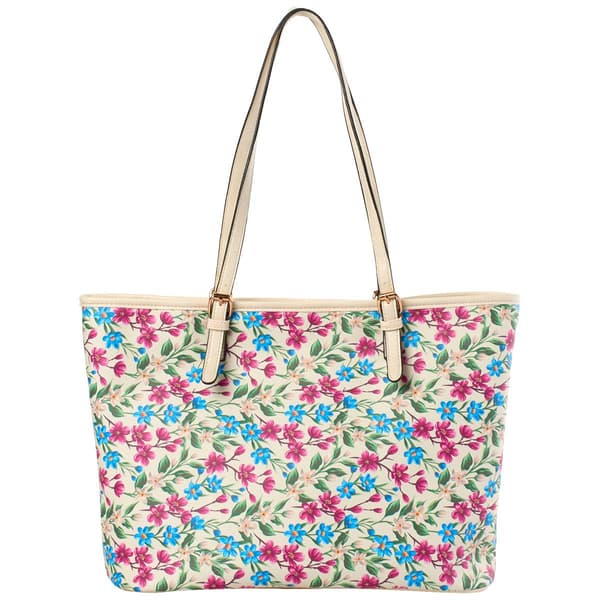 Gloria Vanderbilt Floral Print Tote