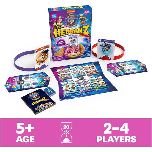 Paw Patrol the Mighty Movie Headbandz Jr.Game