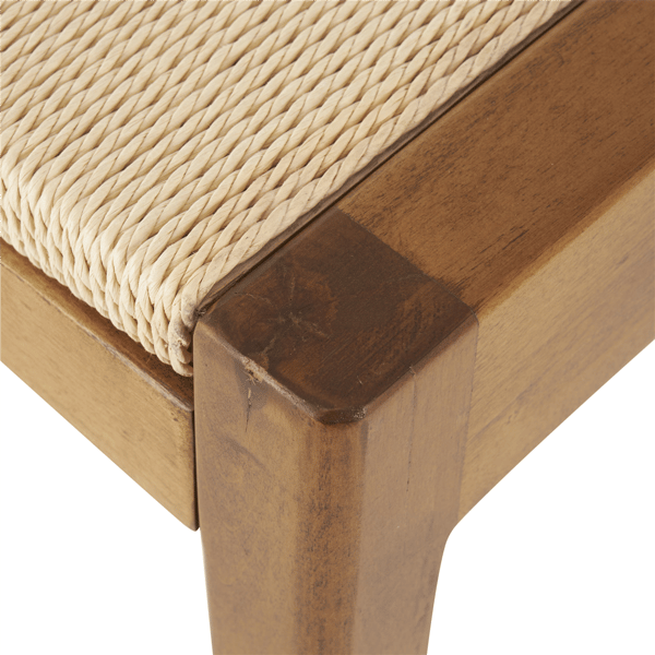 9th & Pike® Traditional Brown Wood Stool