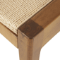 9th & Pike® Traditional Brown Wood Stool - image 5