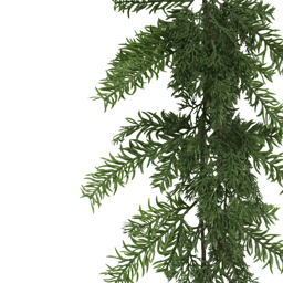 Puleo International 9ft. Christmas Garland with Soft Branch Tips