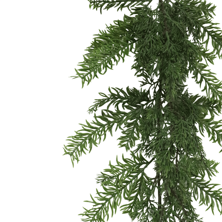 Puleo International 9ft. Christmas Garland with Soft Branch Tips