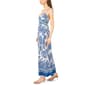 Womens Cece Sleeveless Tropical Leaf Challis Maxi Dress - image 3