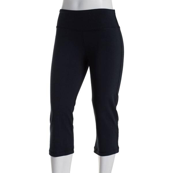 Marika Brooke High Rise Tummy Control Capri Leggings For Women - Workout & Fitness