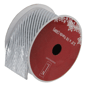 Northlight Club 12pk. Shiny Silver Stripe Christmas Ribbon Spool - image 1