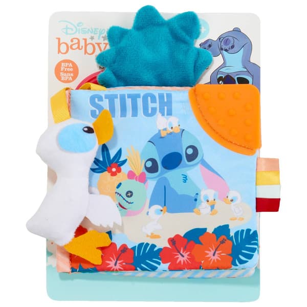Disney Baby Stitch Soft Book - image 