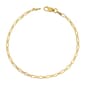 Danecraft Hammered Oval Link Chain Bracelet - image 1