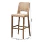 bali & pari Magy Modern Bohemian Kubu Rattan Bar Stool - image 8