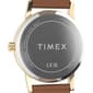 Womens Timex® Silver Dial Watch w/ Leather Strap - TW2Y72700JT - image 4