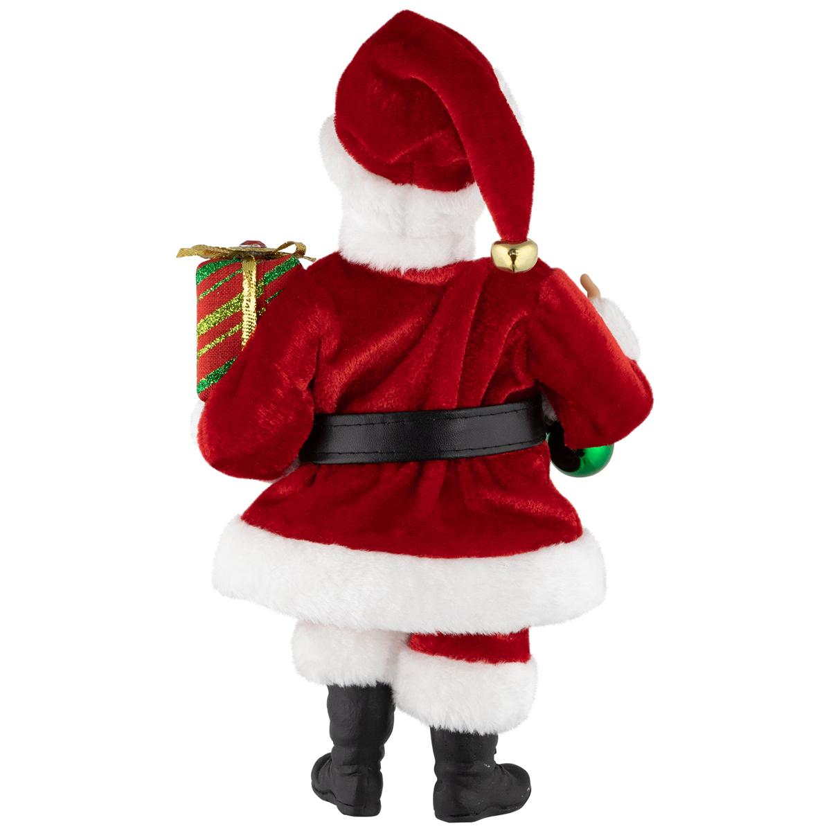 Northlight Santa Elf with Gift Christmas Figure - 14in.