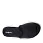 Womens Dearfoams&#174; Microfiber Velour Slide Slippers - image 3