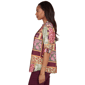 Womens Ruby Rd. Sedona Escape Tropical Patchwork Voile Blouse - image 4