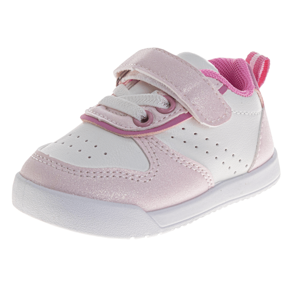 Toddler Girls Josmo® Pink Hook & Loop Fashion Sneakers