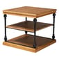 Baxton Studio Sebastian Wood 3-Tier End Table - image 1