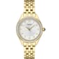 Womens Seiko Crystal/Yellow-Tone Case & Bracelet Watch - SUR394 - image 1