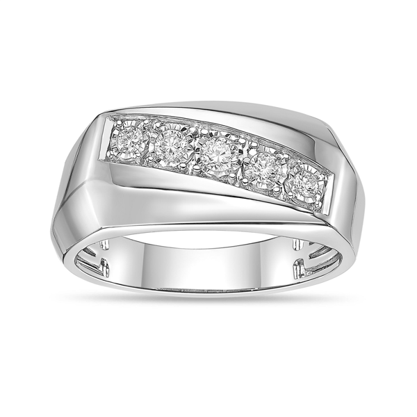 Mens Lynx 1/4ctw. Miracle Set Lab-Grown Diamond Ring