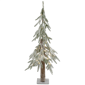 Northlight 3ft. Pre-Lit Flocked Alpine Artificial Christmas Tree - image 2