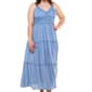 Juniors Plus No Comment Crochet Maxi Dress - image 4