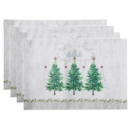 Avanti Trees Holiday Placemat - Set of 4