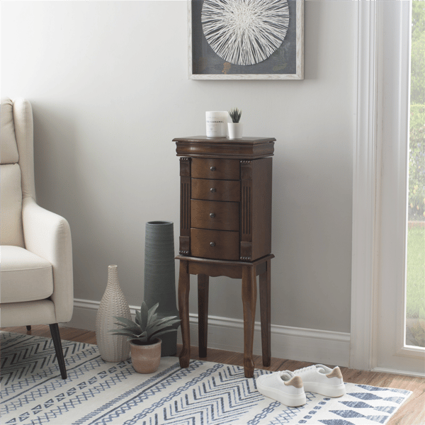 Linon Home Decor Jameson Jewelry Armoire