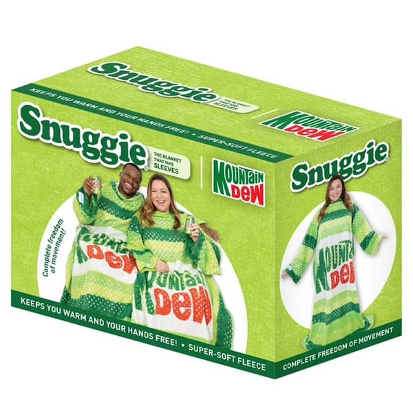 Mountain Dew Retro Snuggie