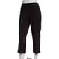 Womens Briggs Solid Millenium Basic Welt Pocket Capris - image 4