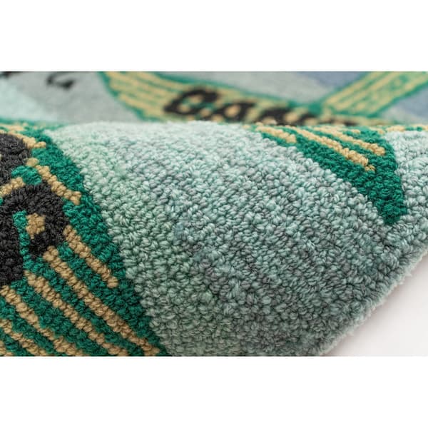 Liora Manne Frontporch Fishing Bears Indoor/Outdoor Accent Rug