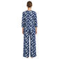 Plus Size Pillow Talk 3/4 Sleeve Cats/Clouds Wide Leg Pajama Set - image 3