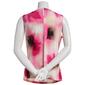 Womens Calvin Klein Sleeveless Pleat Neck Smudge Blouse - image 2