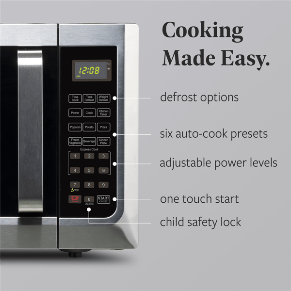 Farberware® 1.3 cu. ft. Microwave Oven with LED Light/SENSOR