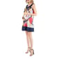 Womens 24/7 Comfort Apparel Patchwork Maternity Shift Dress - image 2
