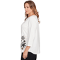 Plus Size Ruby Rd. Must Haves II Snowflake Script Tee - image 4