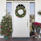 Northlight Pre-Lit Sierra Noble Fir Artificial Christmas Wreath - image 2