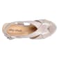 Womens Easy Street Christy Iridescent Peep Toe Heels - image 5