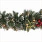 Puleo International 9ft. Pre-Lit Snowy Silverton Pine Garland - image 4