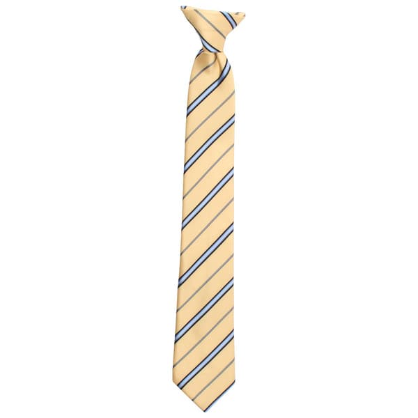 Boys Bill Blass Clip On Tie - Yellow - image 