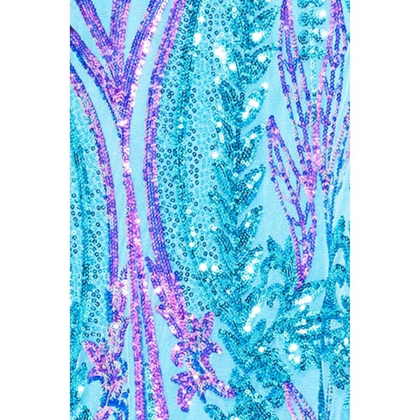 Juniors Blondie Nites Sequin One Shoulder Sheath Dress