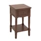 9th & Pike(R) Brown Pine Traditional Accent Table - image 1