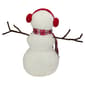 Northlight Plush Snowman with Earmuffs Christmas Decor - image 5