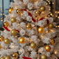 Northlight 60ct. Antique Gold 4-Finish Christmas Ball Ornaments - image 3