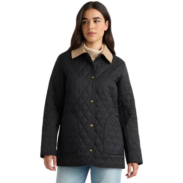 Womens Hunter Rachel Diamond Quilted Barn Jacket - image 
