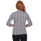 Womens Hearts of Palm All About Olive 3/4 Sleeve Tonal Vines Tee - image 2