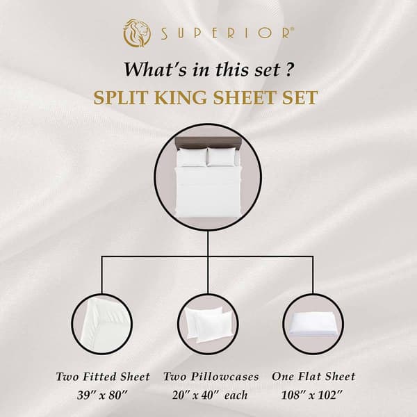 Superior 300-Thread Count Deep Pocket Egyptian Cotton Sheet Set