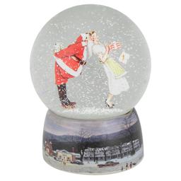 Northlight Seasonal 6.5in. Norman Rockwell Surprise Snow Globe
