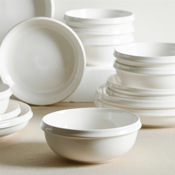 Stone Lain Verso 4pc. Bowl Porcelain Set